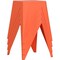 Isl Furnishings InterSpaceLiving Zuho Multi-USe Stool 2, Orange, PR BS23DC-2PK-PP07 - alternate 3